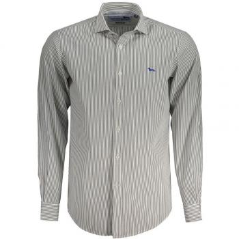 Harmont & Blaine Striped Cotton Shirt for Men - White - Size XL