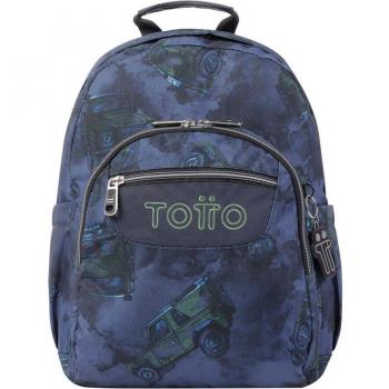 Mochila Totto Gommas escolar con estampado todoterreno
