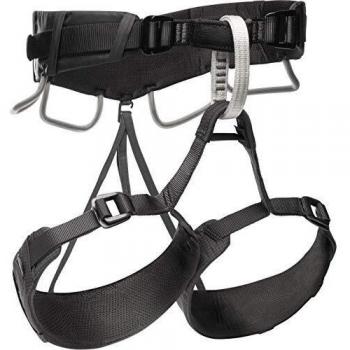 Black Diamond Momentum 4S Adjustable Climbing Harness - Anthracite - XS to M