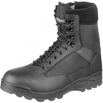 Brandit Tactical Zipper Boots - Black - EU39 to EU47 - Unisex