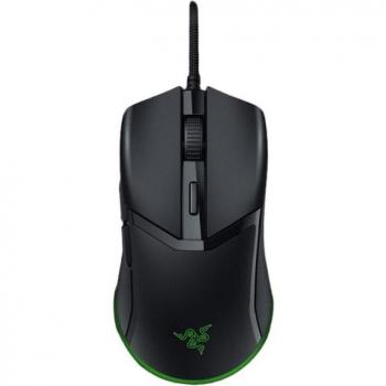 Razer DeathAdder Essential Ratón Gaming con Cable, Sensor Óptico 8500 DPI, Iluminación Chroma RGB, 5 Botones Programables, Diseño Ergonómico, Negro (Modelo RZ01