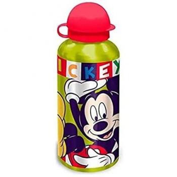 BigBuy Fun Mickey Mouse Cantimplora, Unisex-Adult, Multicolor, 500 ml