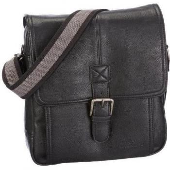 Tom Tailor Acc Grato 11745 - Bolsa de mensajero unisex, color negro, talla 25x30x9 cm