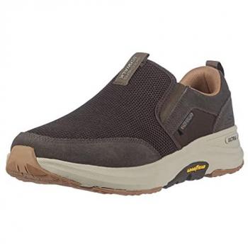 Zapatillas Skechers Go Walk Trail 216103 BRN, modelo Outdoor Andes, color marrón, talla 43 EU
