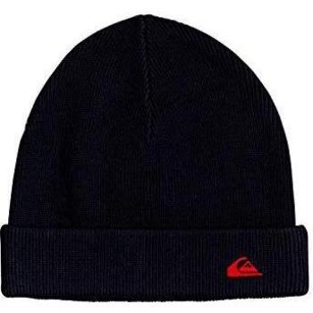 Quiksilver - Gorro con Dobladillo - Hombre - One Size - Azul