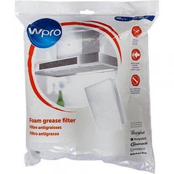 Wpro ugf016 – Campana accesorios/filtro de grasa/Universal/Recortable