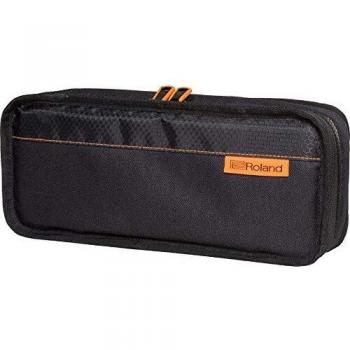 Funda de Transporte Roland CB-BRB1 para Módulos Boutique, Nylon Negro y Naranja