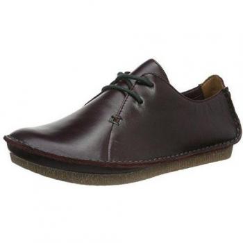 Clarks Janey Mae, Derby para Mujer, Morado