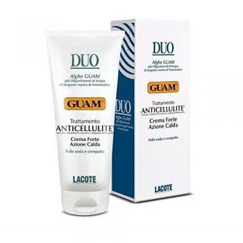 Lodos Alga Guam Dúo Crema Masaje anticelulítico Acción Calda Fuerte 200 ml Hot acción