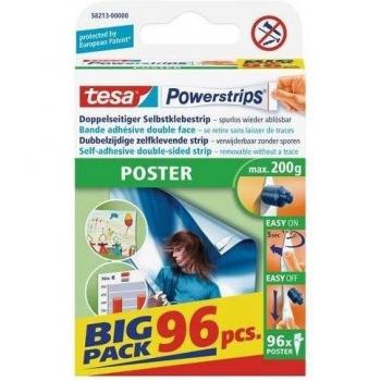Tesa Powerstrips - Pack de cintas adhesivas de doble cara