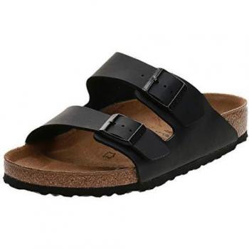 Birkenstock 51791 - Sandalias con hebilla unisex, Negro, 46