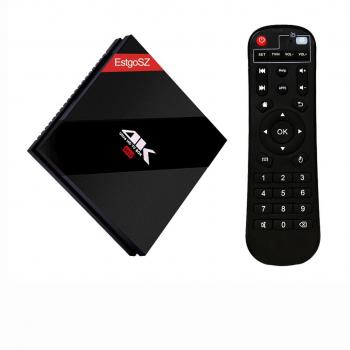 EstgoSZ Smart TV Box 3GB / 64 GB Android 7.1 OS,Amlogic S912 Octa Core 64 Bits CPU,4K Ultra HD Mini PC Apoya Dual Band WIFI 2.4G/5.0 GHz 1000M LAN BT 4.1 H.265 3D