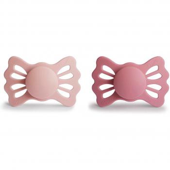 Frigg Lucky Silicone Chupetes Blush/Cedar 6-18M 2uds