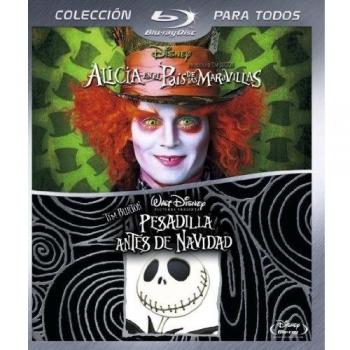 Pack: Alicia En El País De Las Maravillas + Pesadilla Antes De Navidad [Blu-ray]