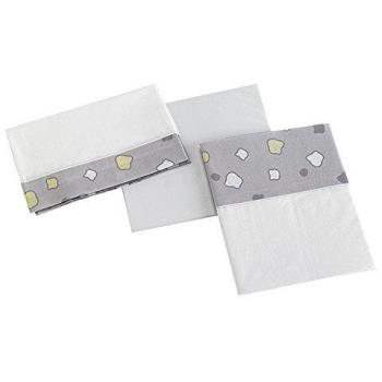 Micuna TX-821 Dinus Gris - Juego de sábanas, color gris