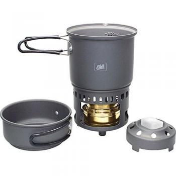 Esbit CS985HA Set de Cocina, Unisex, Aluminio, 985ml y 470ml