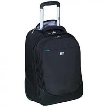 Elba 948989 - Mochila 2 en 1 con Ruedas para portátil 17, Color Negro