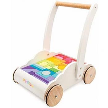 Petilou Le Toy Van Andador de Madera arcoíris