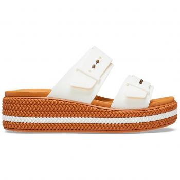 Sandalias de mujer Crocs Brooklyn Tejidas con Hebilla - Talla W6