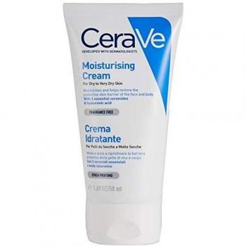 CeraVe Moisturising Cream 50ml, fragrance free