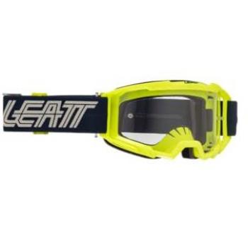Leatt Gafas de Cross Vizion 3.5 Lima Transparente 90 VLT, Schutzbrille Vizion 3.5 90 Vlt Lime Klar X, Unisex Adulto, Lima, Talla única