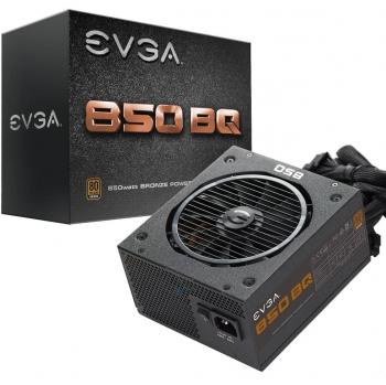 Evga 850 Bq, 80+ Bronze 850W, Semi Modular 5 Year Warranty Includes Power on Self Tester, Power Supply 110-Bq-0850-V2