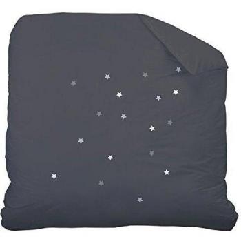 CTI 043930 Matt &, color rosa suave Nuit-Funda para edredón, algodón, 240 X 220 cm, color gris