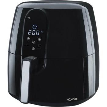 Freidora de Aire sin Aceite HKoenig FRY820 5.5L 1800W Negra