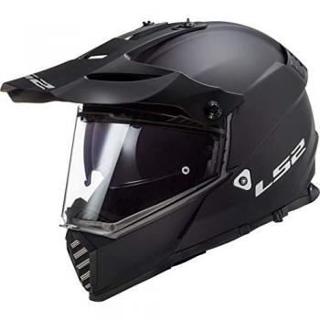 Casco de Motocross LS2 MX436 Pioneer Evo Negro Mate XXL