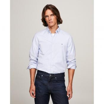 Tommy Hilfiger - Camisa de manga larga con miniprint