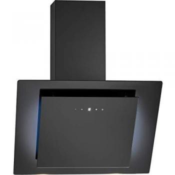 Extractor de cocina Bomann DU 7603 G - Negro, 607 m³/h, De pared