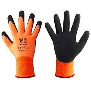 Guantes Térmicos de Poliéster/Látex Ice Flex Talla 8 - Paquete de 12 Pairs