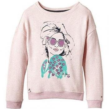 Tommy Hilfiger Ferne BN HWK L/S Sudadera, Violett