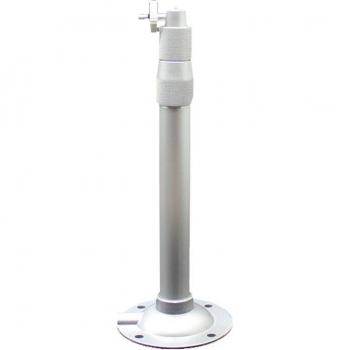 Soporte giratorio de proyector y cámara, 30-60cm, montaje de aluminio para techo y pared