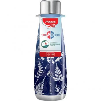 Botella Maped Acero Inoxidable Térmica 500ml Cyano