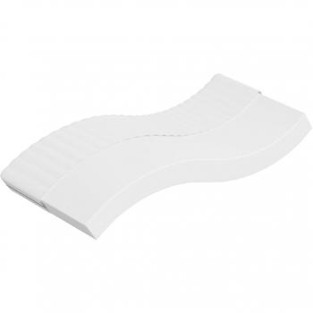 Colchón de espuma medio suave 70x200 cm con funda lavable y doble cara, ideal para dormitorio