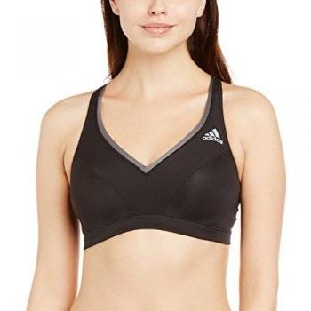 adidas En Boost Bra - Camiseta para mujer, color negro / gris, talla 110B