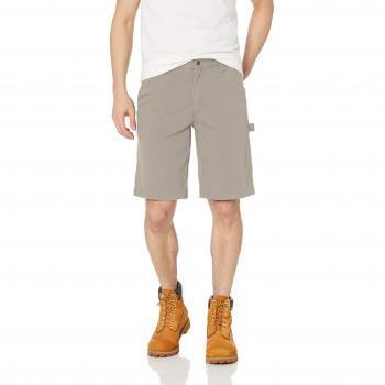 Carhartt Men's Beige Rugged Flex Rigby Dungaree Shorts Size 31