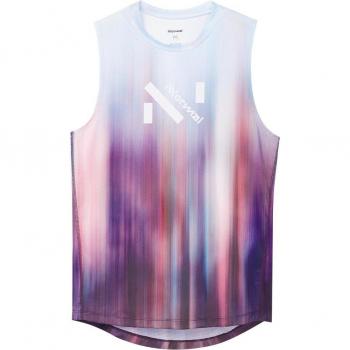 Camiseta de hombre NNormal Race sin mangas azul claro lila - M