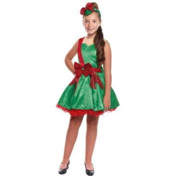 Disfraz de Regalo de Navidad para niña