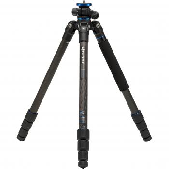Trípode de Carbono Benro GoPlus Travel FGP18C, 4 Secciones, Capacidad de Carga 10kg