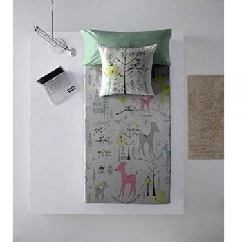 Icehome S2801120 Juego de Sábanas Tomy Friends, Cama de 105, Multicolor, 180 x 270 cm