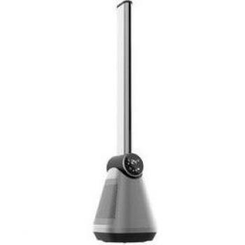 Ventilador de torre Cecotec EnergySilence 9890 Skyline Bladeless 50W diseño sin aspas inox/negro