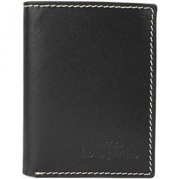 Cartera de hombre vertical Lois Valin en color negro