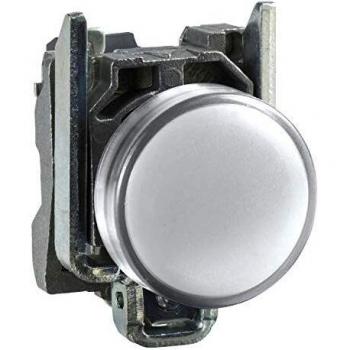 Schneider Electric XB4BVB1 Pilot Lite 24V White LED Indicator Light