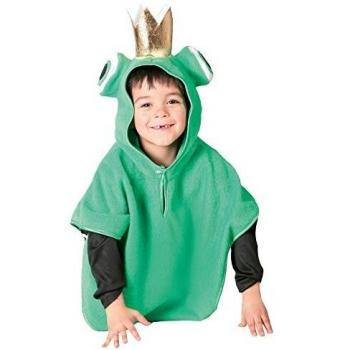 Guirca - Disfraz de rana, talla 3-4 años, color verde