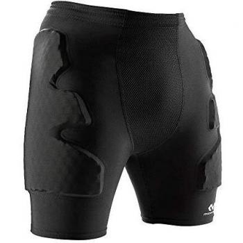 Mcdavid Hex Torwart Shorts Short para Portero, Unisex-Youth, Negro, L