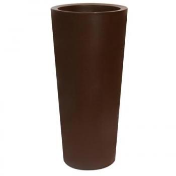 Wellhome Maceta Laur-i 40x80cm - Polietileno - Fácil Limpieza - Doble Fondo - 100% Reciclable - Color Blanco