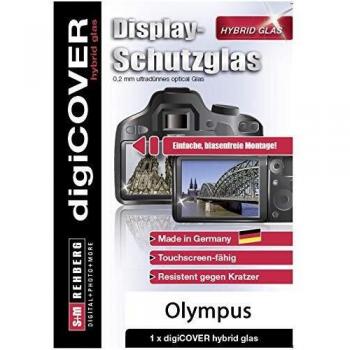 digiCOVER Hybrid Glass Display Cover Olympus OM-D E-M1 Marca digiCOVER