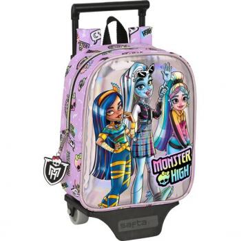 Mochila Safta Monster High 'Best Boos' Mini 232 con Ruedas
